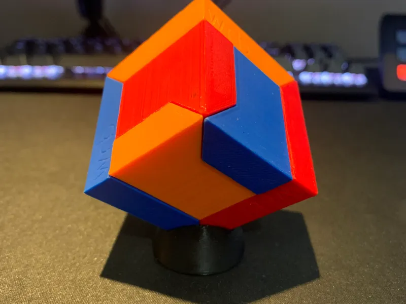 Puzzel Cube (Print In Place)