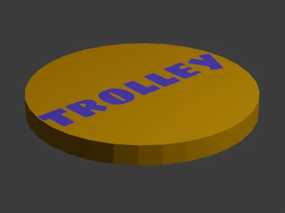 trolley coin