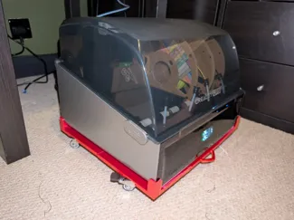 CFS Stand/Tray - Moveable on wheels.