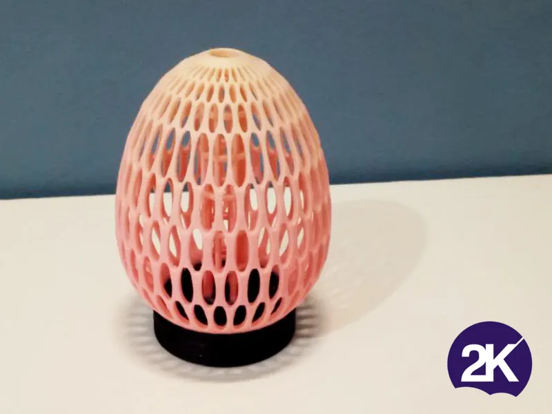 Pillar Egg, funny decoration, no supports, easy