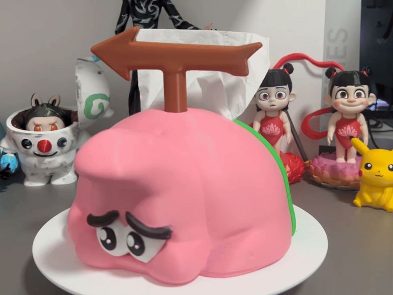 海绵宝宝系列SpongeBob-居家派大星Patrick-分件抽纸盒-纸巾盒-简易安装-办公室桌面
