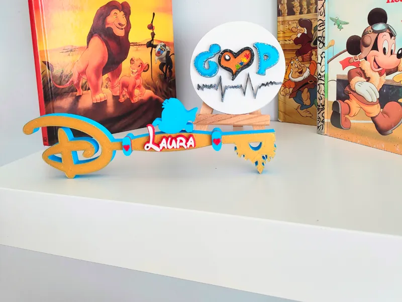 Llave disney Flounder