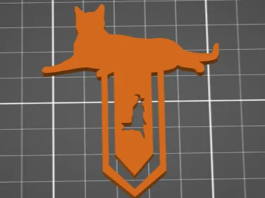 Bookmark  cat