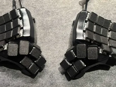 Cherry MX Low Profile Keyboard 1.25u and 2u remix