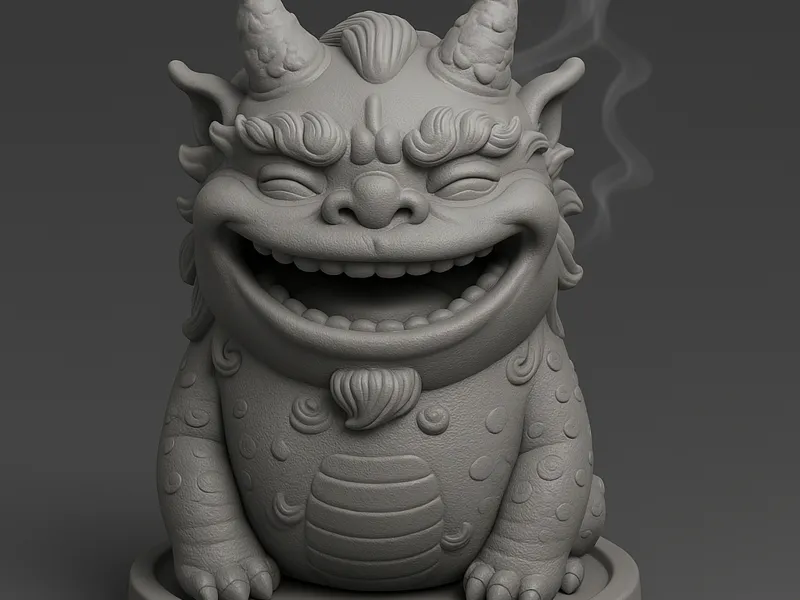Q版瑞兽小貔貅