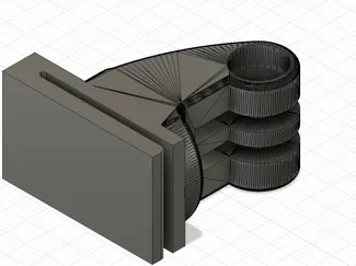 Backpack strap GoPro mount
