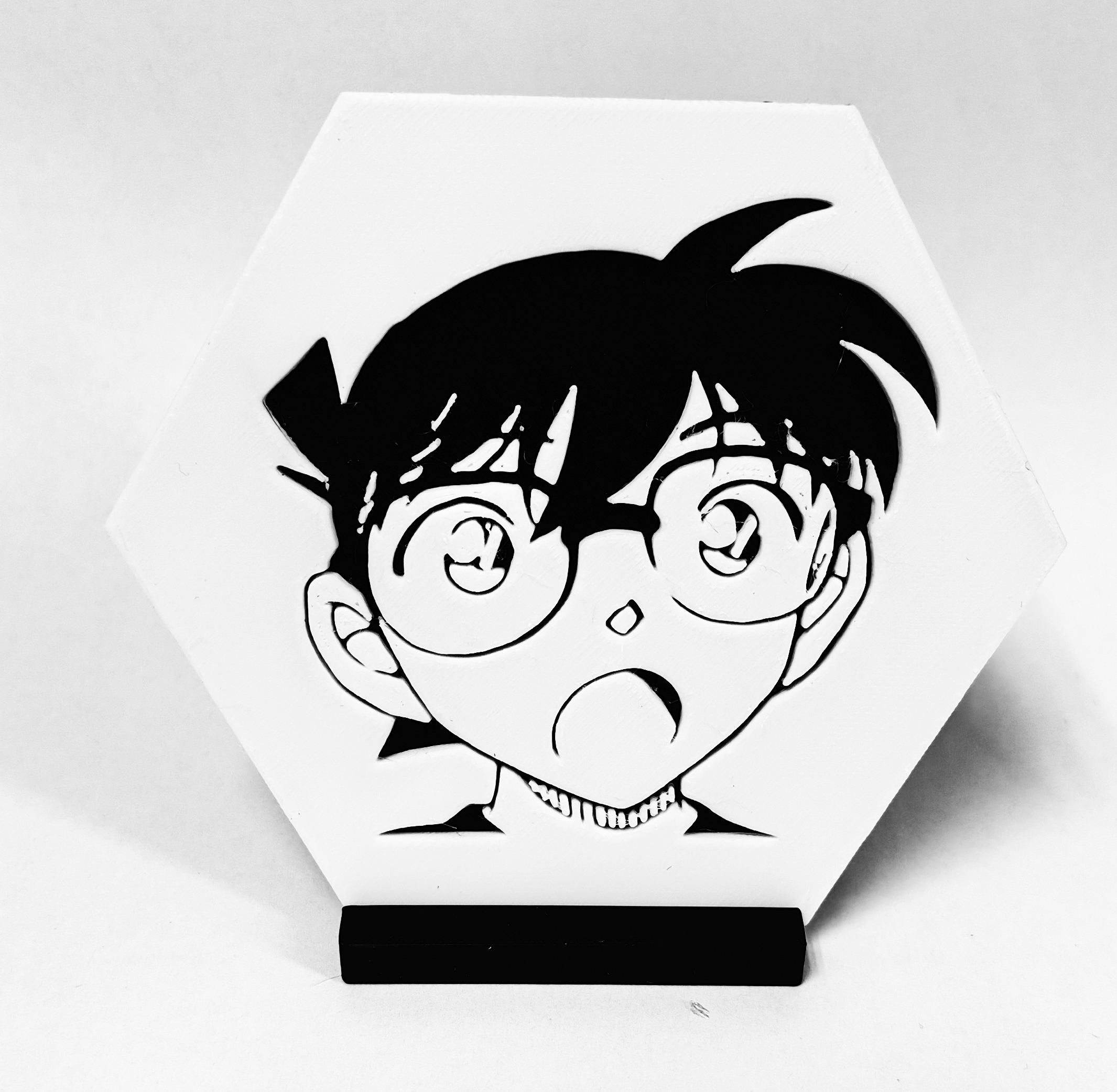3Dプリント 名探偵コナン冷蔵庫マグネット-コナン酔っ払い変身 - 無料