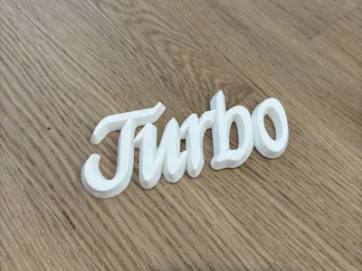 Volvo 740 Turbo Badge