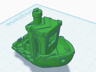 Glitched Benchy 