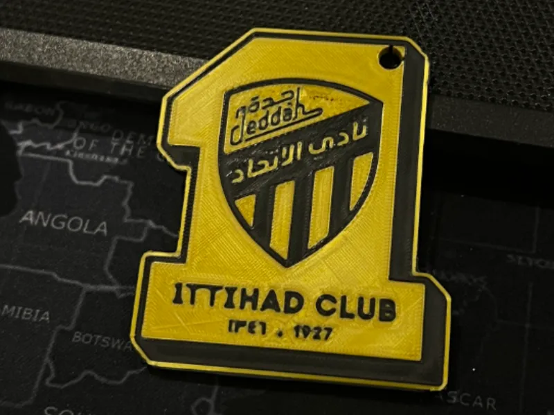 Al Ittihad Club Logo Medal