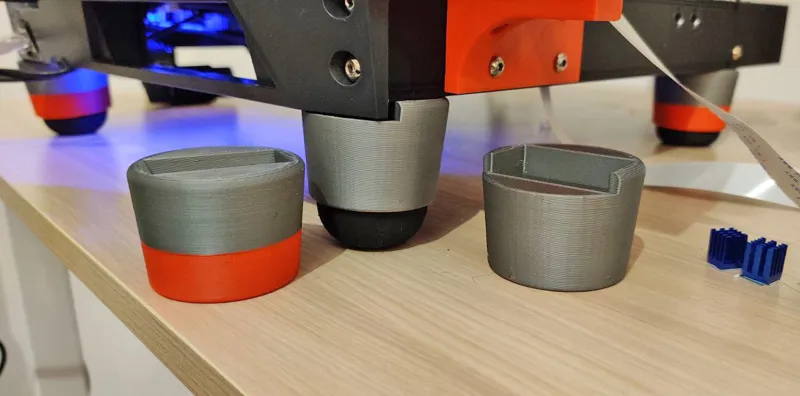 Creality Ender 3 S1 Squash Ball Front Feet