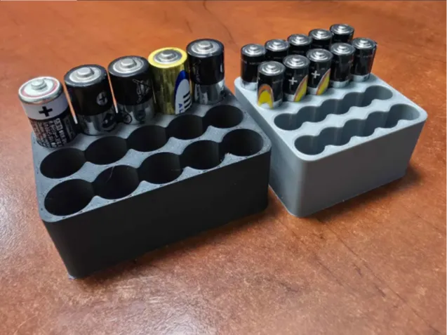 simple battery case AA/AAA