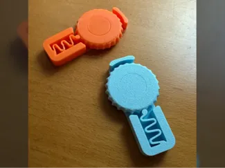 Clicking fidget toy