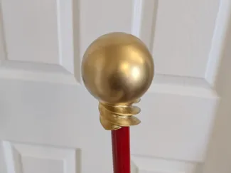 Cosplay king scepter (needs a broom handle)