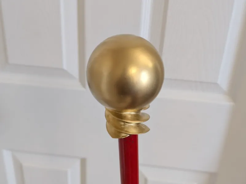Cosplay king scepter (needs a broom handle)