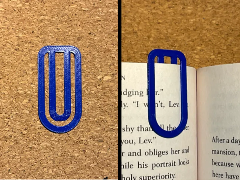 Small Bookmark/Paperclip