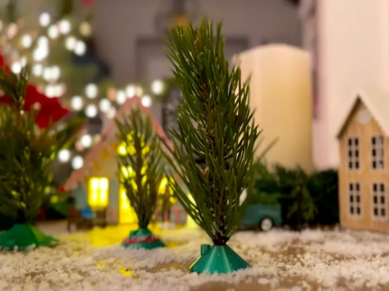 Christmas twig stand