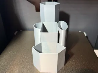 3D-Zubehör Organizer fürs Büropult