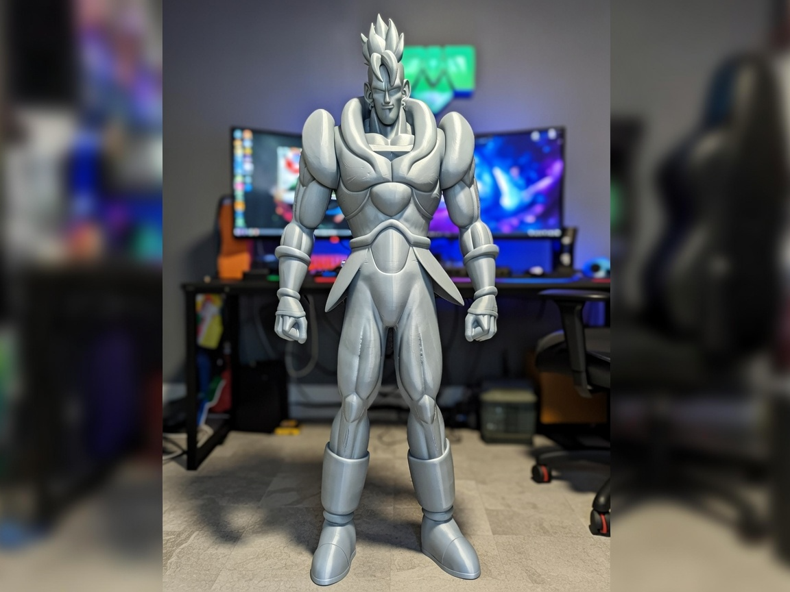 Life-Size Android 16 DragonBall 3D Model 