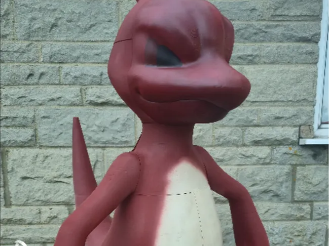 Life-Size Charmeleon 3D Model