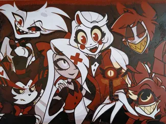 HueForge Welcome to Hazbin Hotel