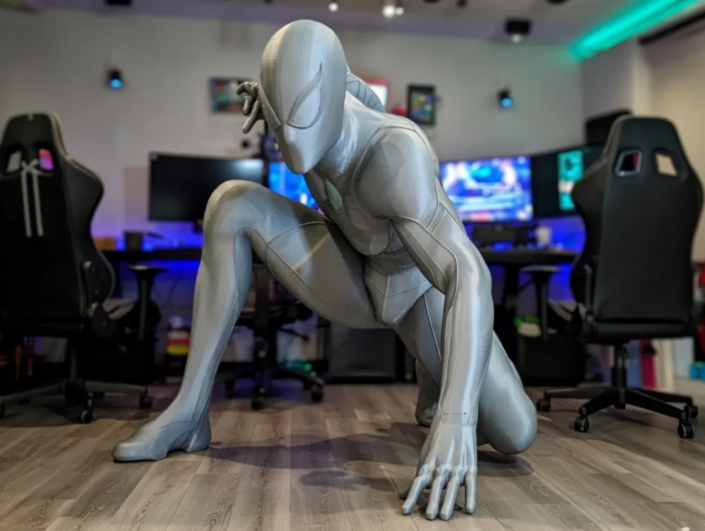 3Dプリント 等身大スパイダーマン3Dモデル パート1 - 無料3Dモデル