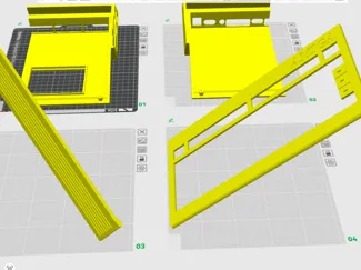 amiga 600 dimensione reale tagliata 