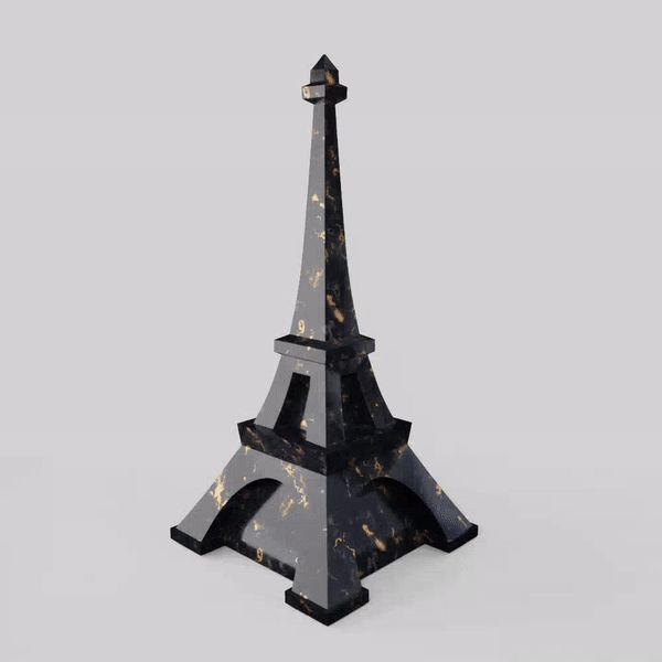 Eiffel Tower Figurine, Minimalistic art design