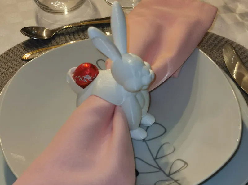 Serviettenring Hase