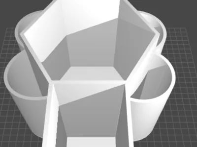 Flower Desk Organizer Draft