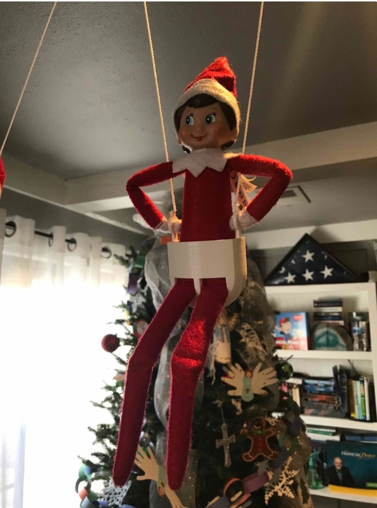Elf On the Shelf Swing