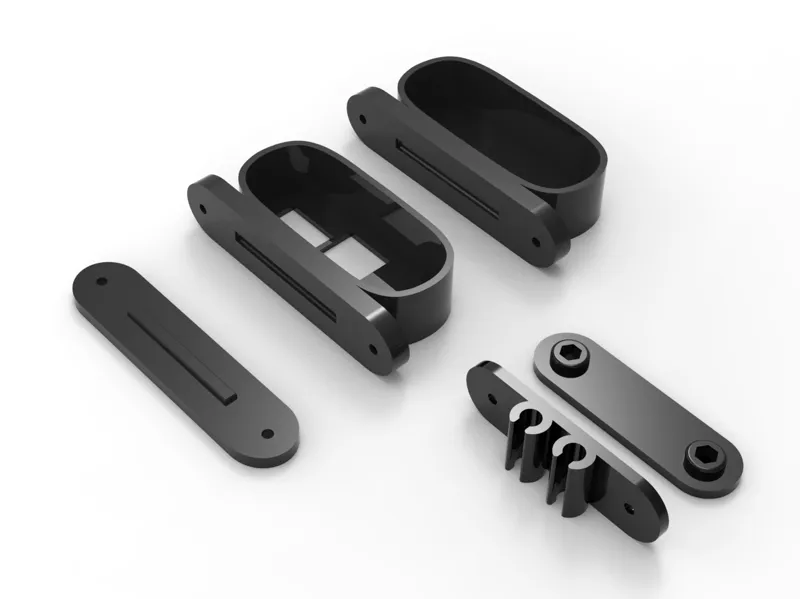 Powerbank holder for GoPro Chesty