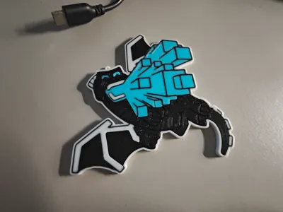 Ender Dragon Keychain