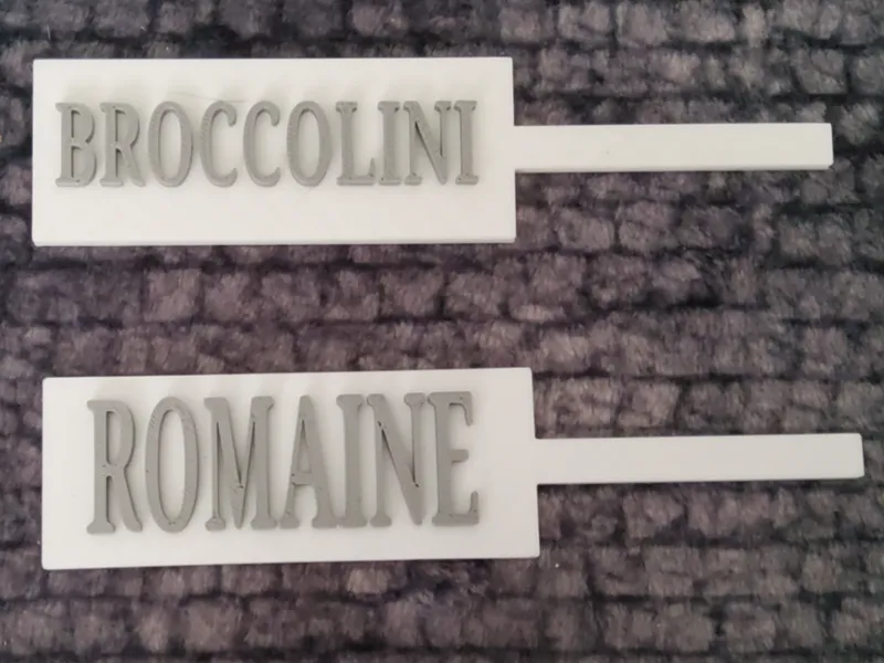 Garden Plant Labels