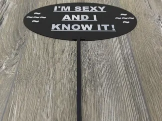 Props 3D " I'm sexy and i know it " Wedding