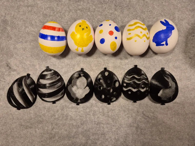 Easter Egg Stencils