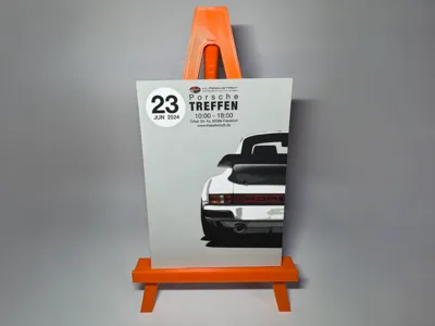 Easel for postcards and more
