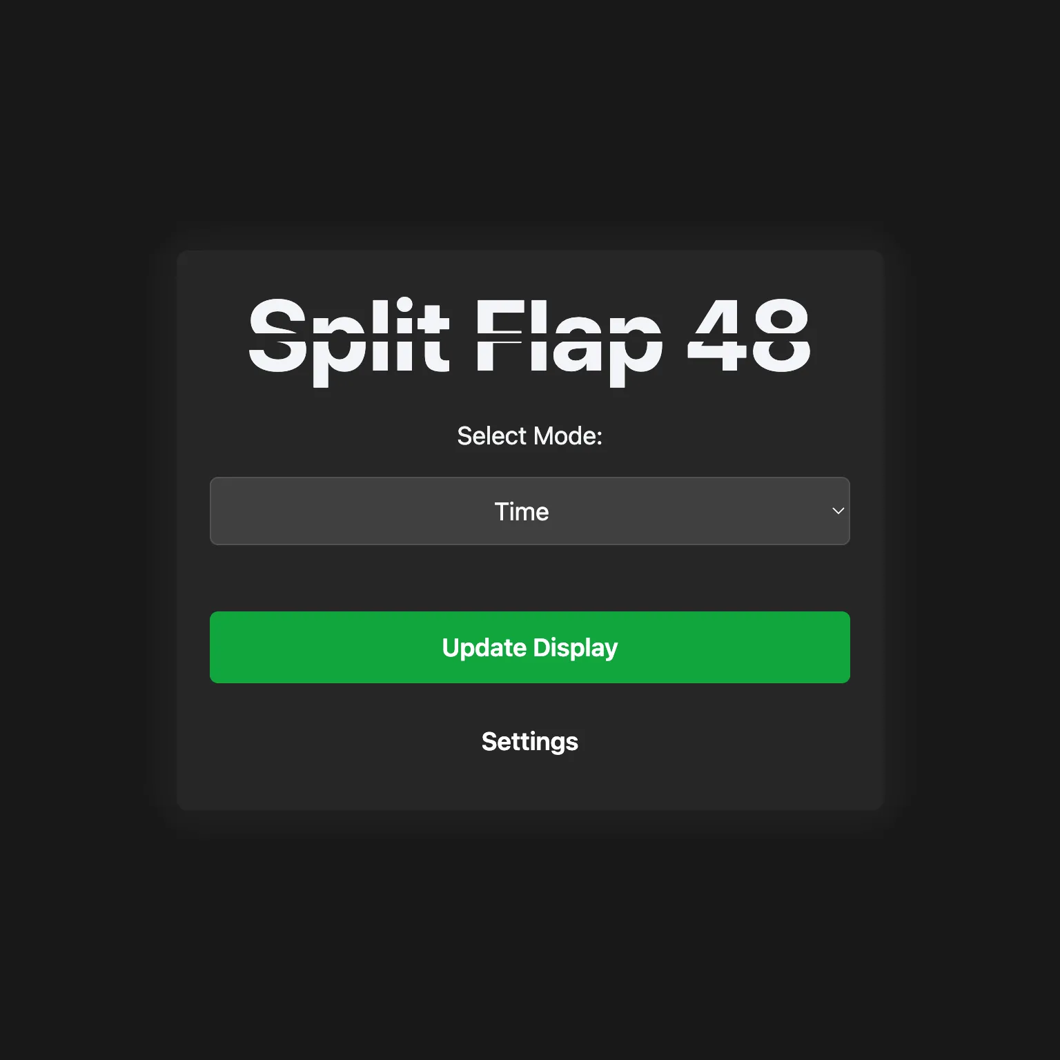 Split Flap Display - Extended Charset 48 flaps Remixed by Thom Koopman ...