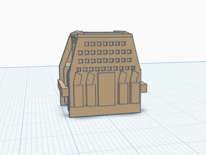 Dummy 13 plate carrier