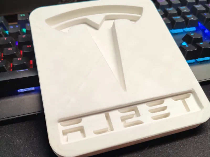 Tesla chocolate mold