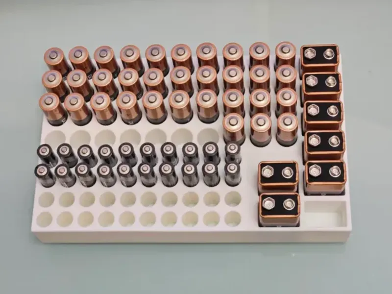 Large battery holder