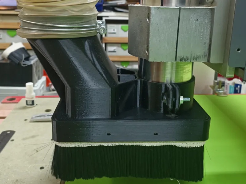 80mm spindle magnetic dust shoe - 100mm hose