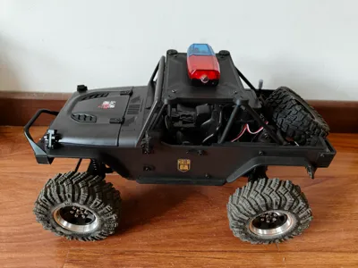Meijiaxin H12y Roof Rack Warning Light Guard RC Model Accessories