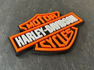 Harley Davidson Logo / Multi-part / without AMS