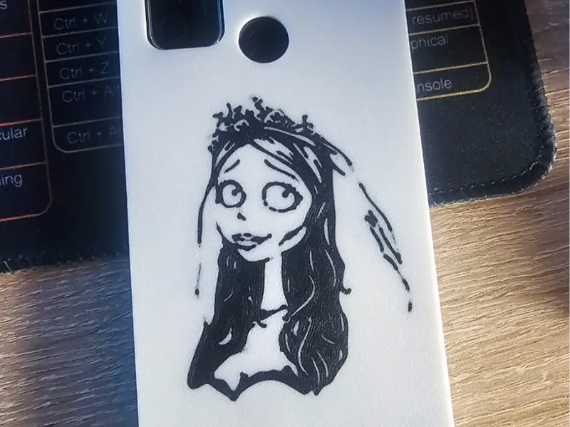 Cover Oppo A53S - la sposa cadavere