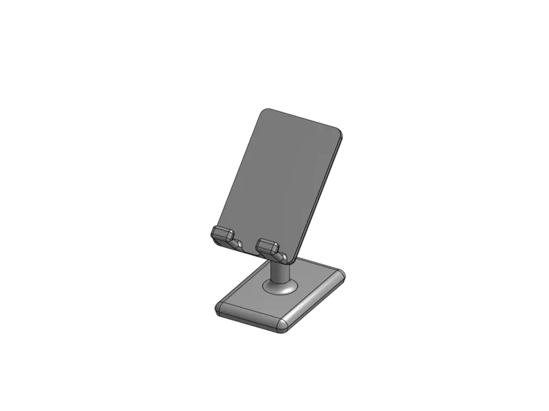 Portrait Phone Stand w/ easy port access