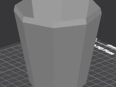 hex planter with drenation holes