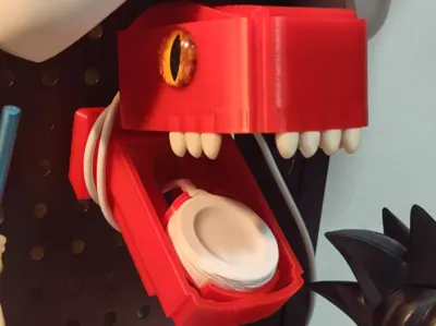 Small Dinosaur Pegboard Holder