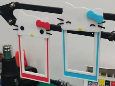Polaroid Refrigerator Magnets (Hello Kitty Version)