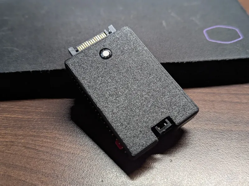 Snap-Fit Fan Hub Case